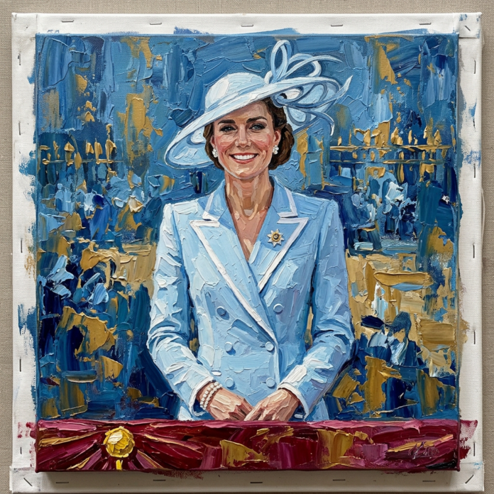 Catherine balcony trooping 2026