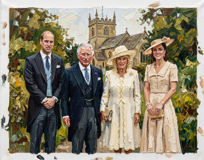 King Charles and Queen Camilla, Prince and Princess of Wales Phillips Wedding