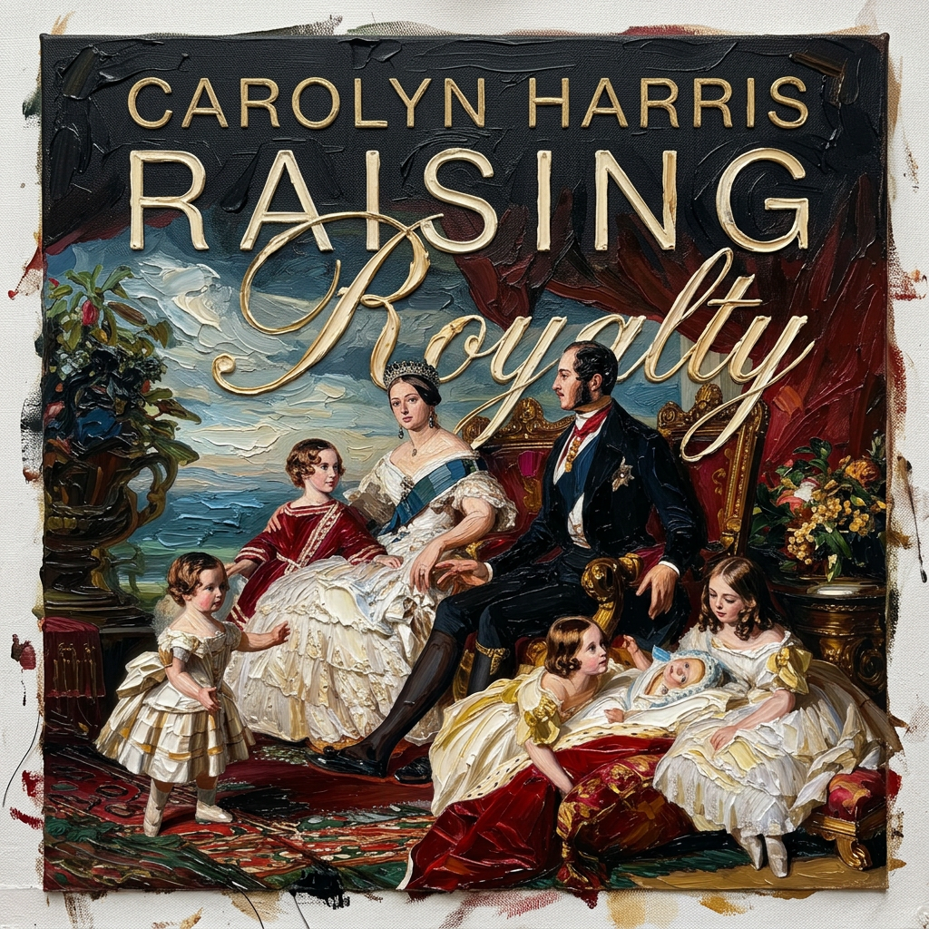 Raising Royalty: 1000 Years of Royal Parenting book cover painting