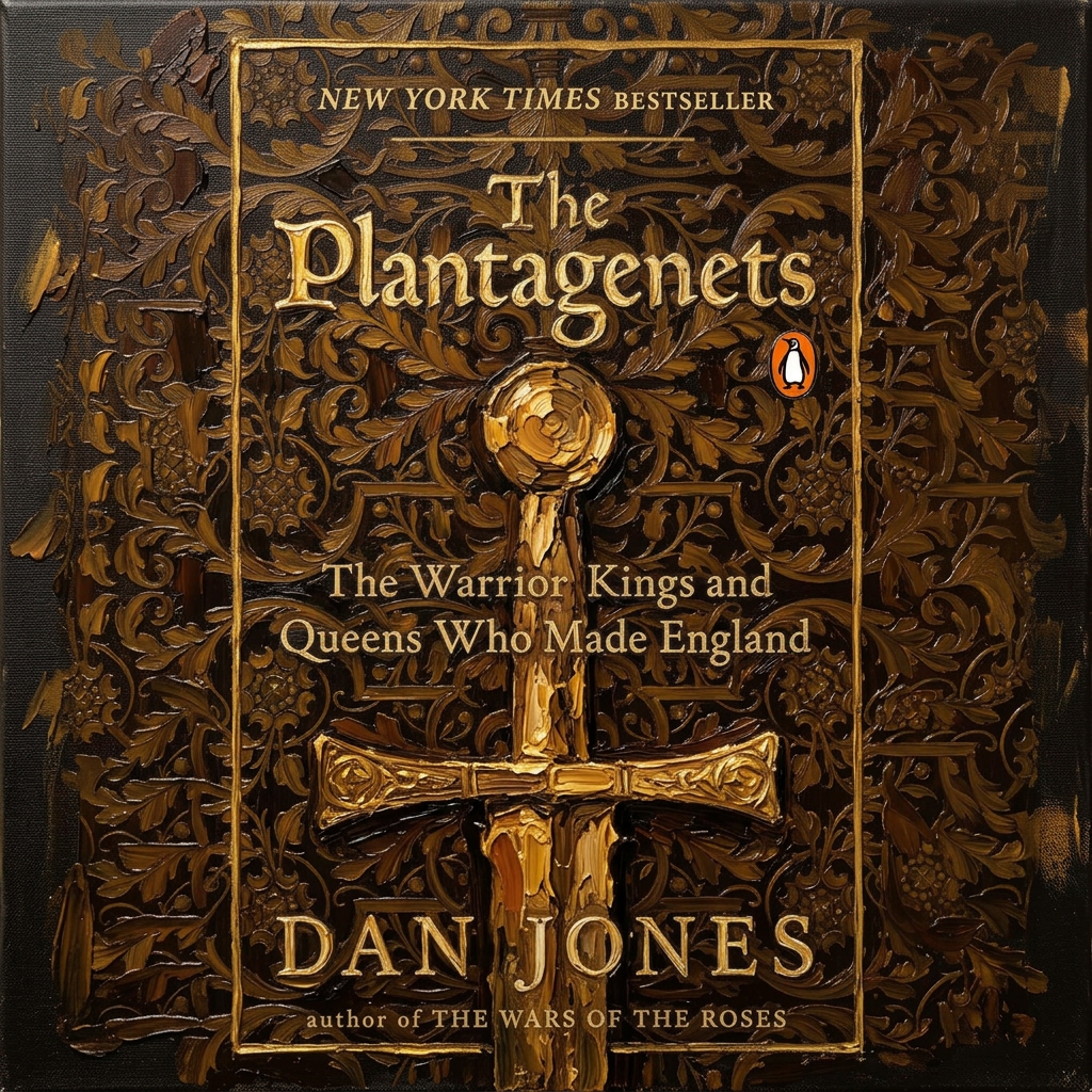 The Plantagenets: The Warrior Kings and Queens Who Made England book cover painting