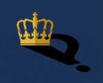 He Stopped a Coup. He Couldn’t Stop Himself. Stark graphic illustration of a crown casting a question mark