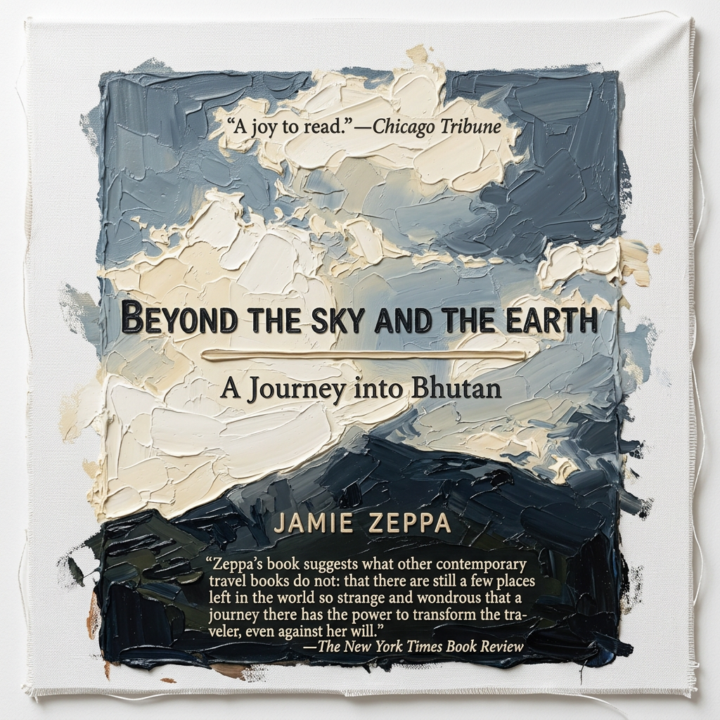 Painted portrait cover of Beyond the Sky and the Earth by Jamie Zeppa
