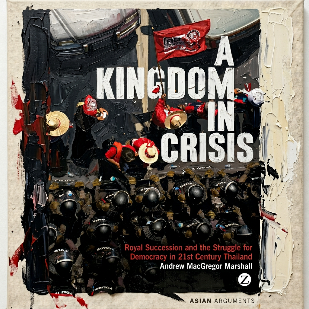 A Kingdom in Crisis book cover painting