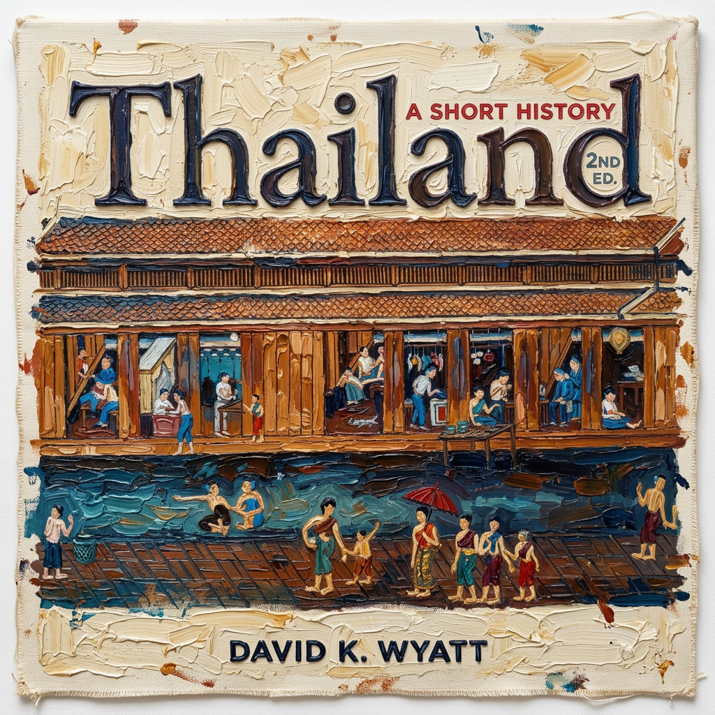 Thailand: A Short History book cover painting