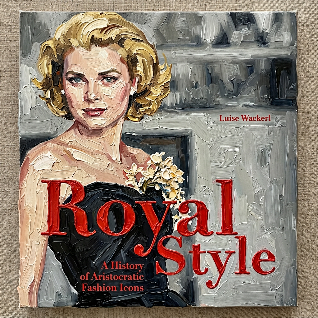 Painted portrait cover of Royal Style by Luise Wackerl