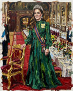 The Green Was Not an Accident: How Catherine Dresses in Full Sentences catherine emerald dress state banquet nigeria cambridge lover's knot